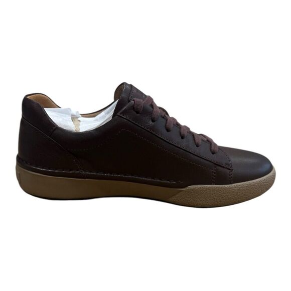 Josef Seibel Tabak Brown Leather Claire01 Sneakers 37 - Picture 3 of 7